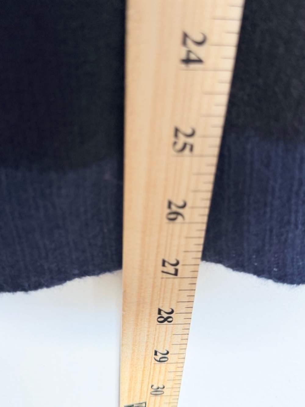 360 CASHMERE 100% Cashmere Blue Black Side Zipper Sweater Womens sz S - Picture 8 of 9